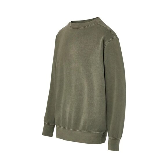 MV Sport 23142 Coastal Color Crewneck Sweatshirt-Olive Branch - OVB-2XL - Picture 3 of 4